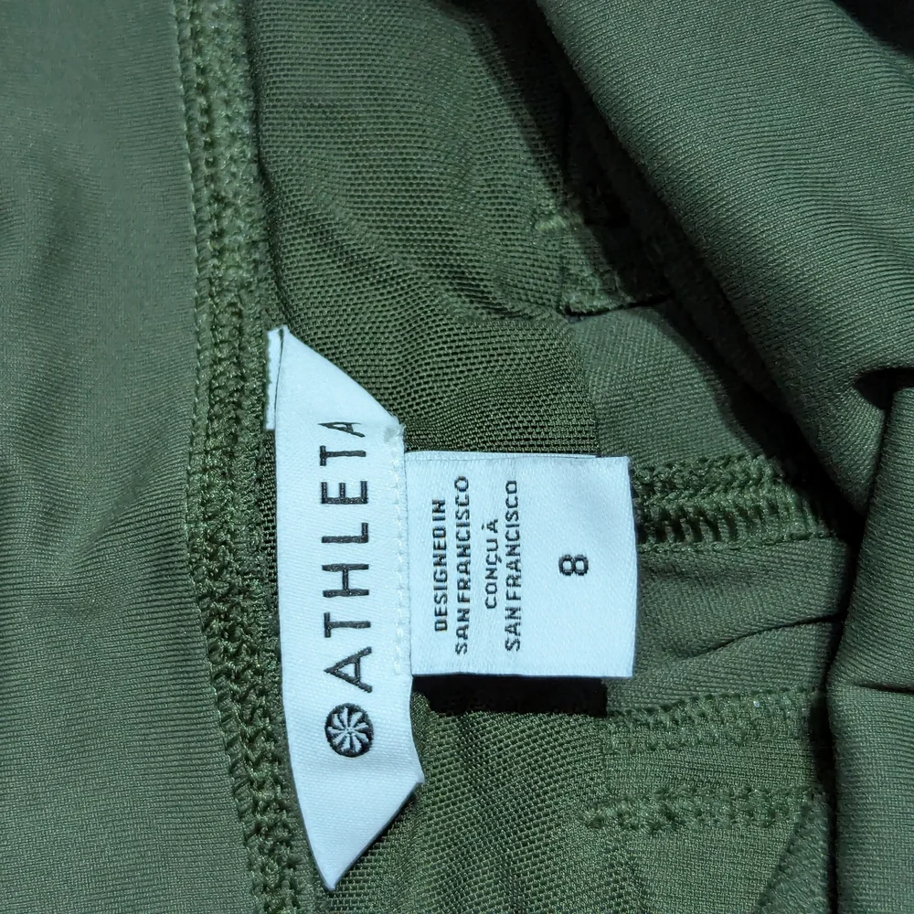 Athleta Green Slim Fit Trousers - Picture 4 of 6